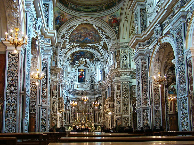 Kościół katolicki w Palermo, Włochy
