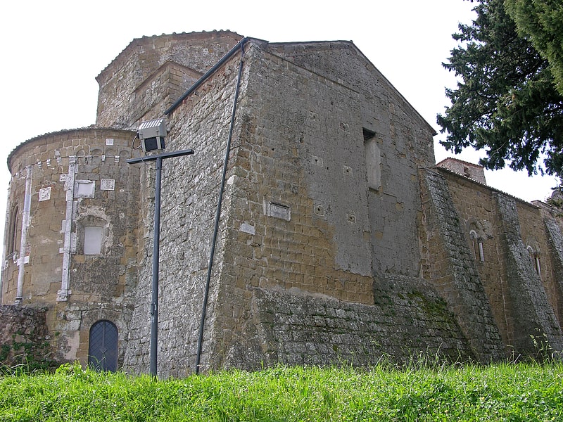 Catedral en Sovana, Italia
