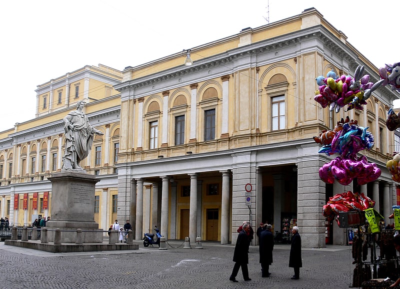 Opera house in Novara, Italy