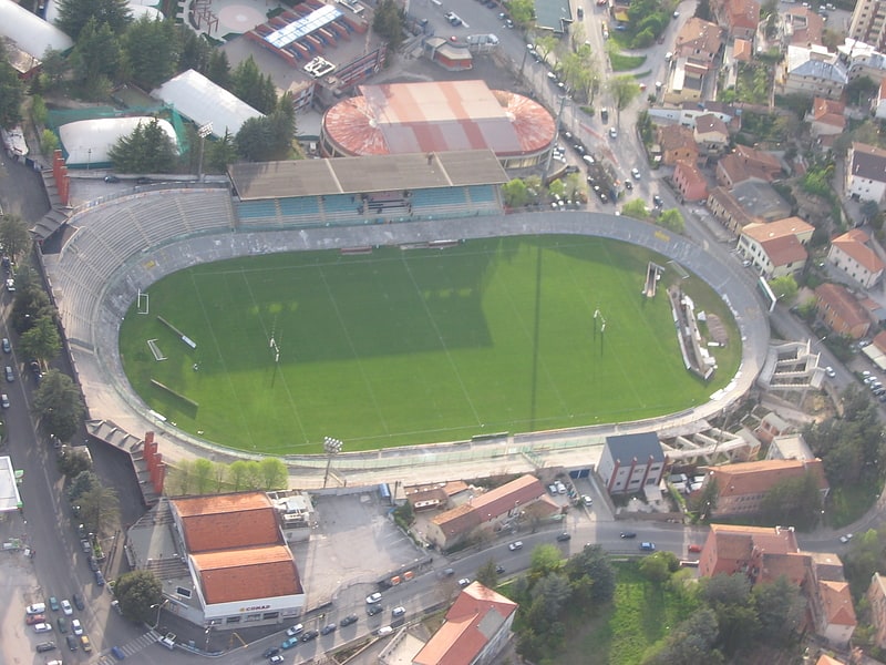 Stadium in L'Aquila, Italy