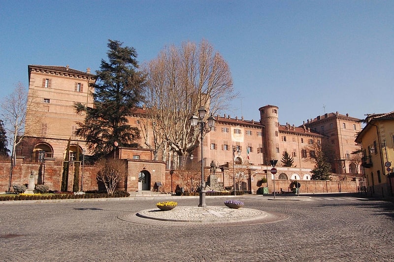 Castillo en Moncalieri, Italia