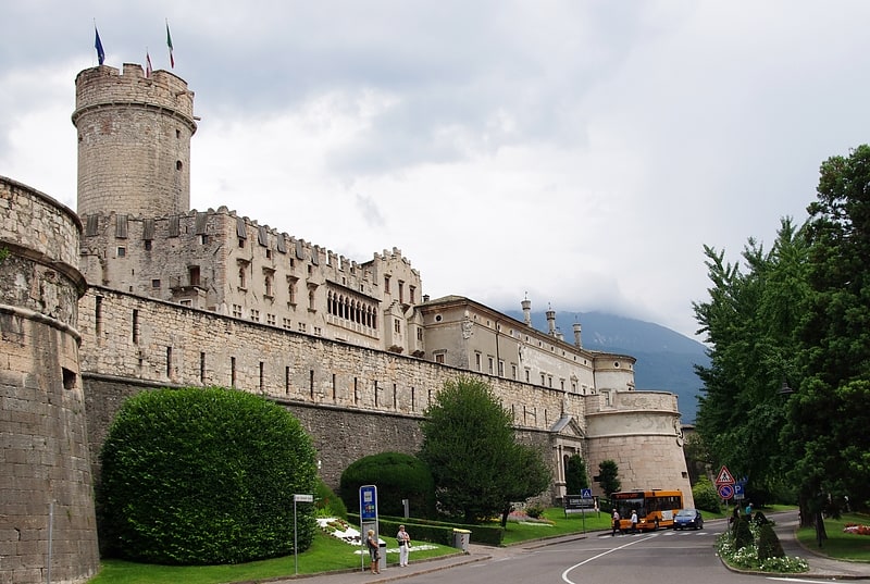 Castillo en Trento, Italia