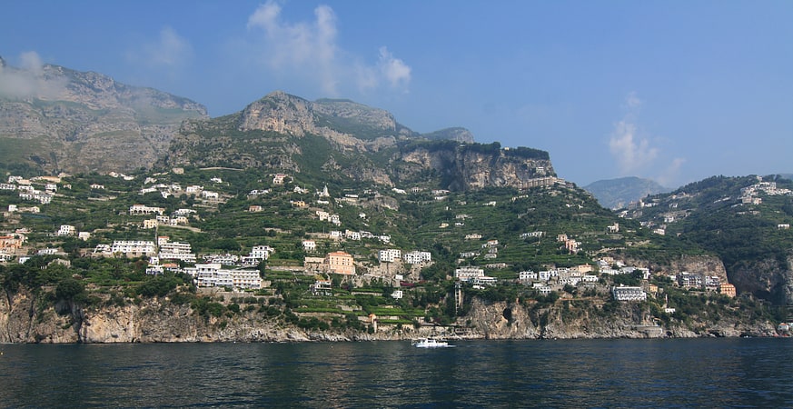 Atracción turística en Amalfi, Italia