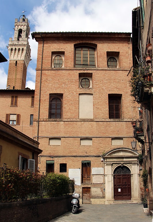 Synagoge in Siena, Italien