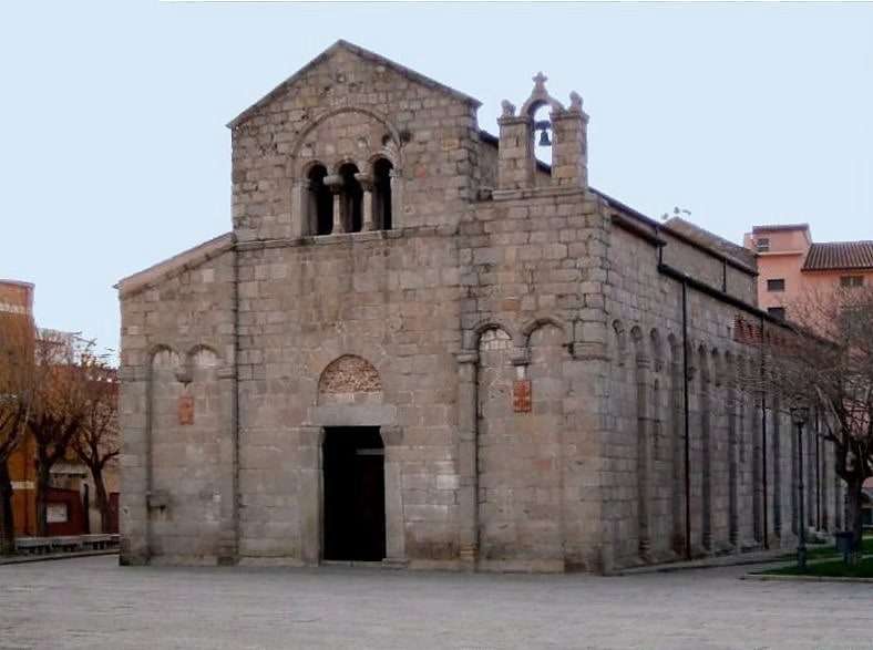 Basilica in Olbia, Italy