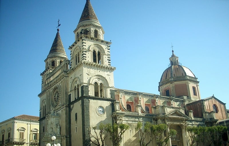 Cathedral in Acireale, Italy