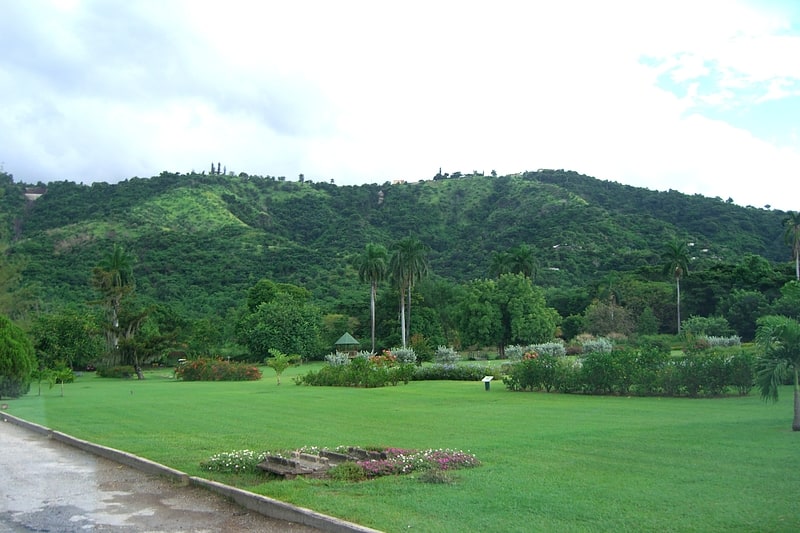 Botanical garden in Kingston, Jamaica