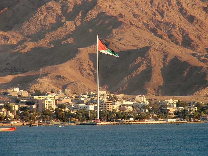 Landmark in Aqaba, Jordan