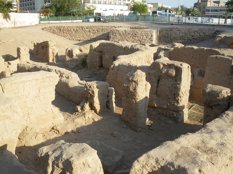 Historical landmark in Aqaba, Jordan