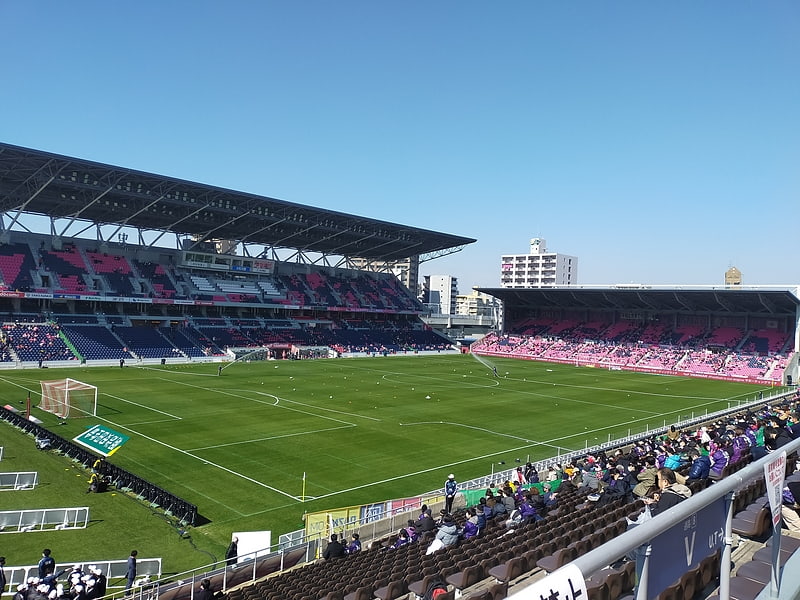 Stade de football à Osaka, Japon