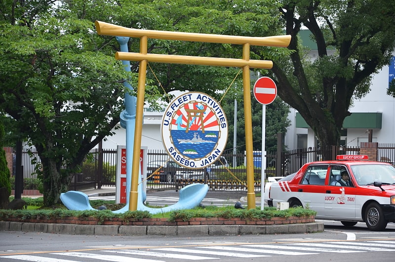 United states armed forces base in Sasebo, Japan