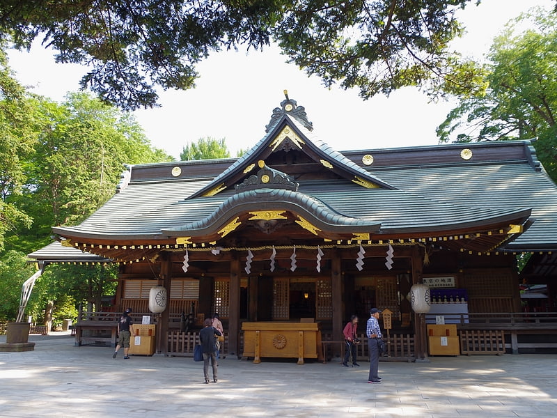 Shrine in Fuchu, Japan