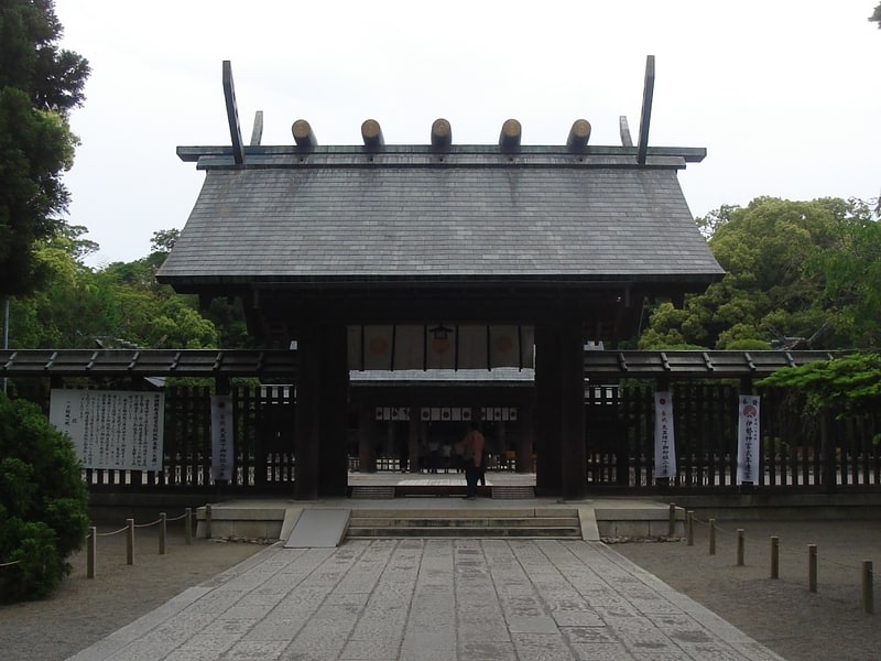 Shinto shrine in Miyazaki, Japan
