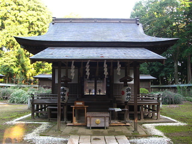 Shinto shrine in Narita, Japan