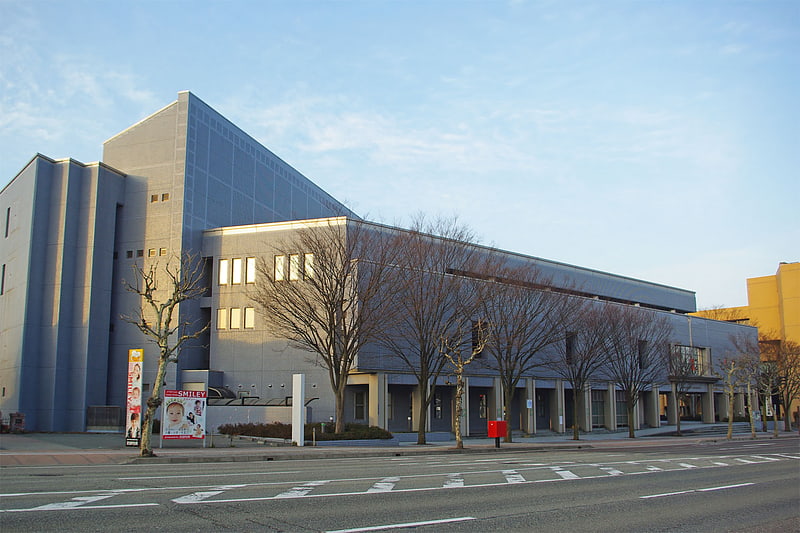 Public library in Akita, Japan