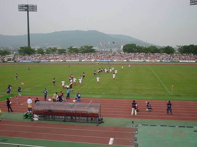 Multi-purpose stadium in Kitakyushu, Japan