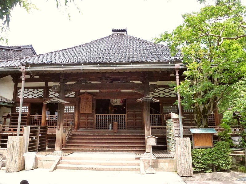 Temple in Kanazawa, Japan