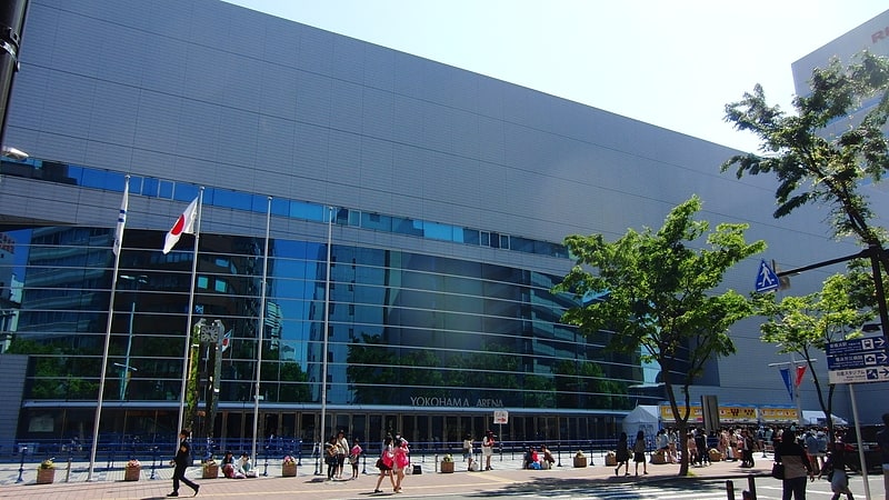 Arena in Yokohama, Japan