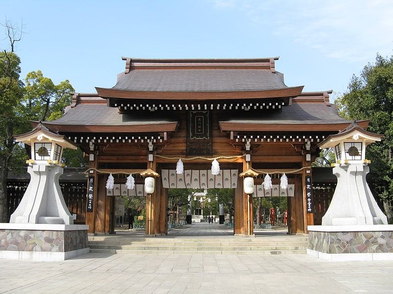 Shintō-Schrein in Kōbe, Japan