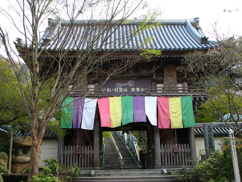 Buddhist temple in Hatsukaichi, Japan
