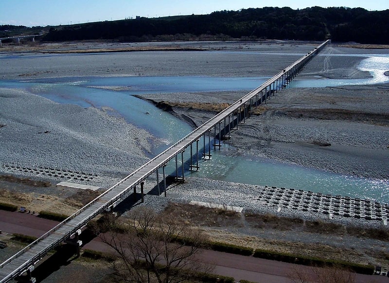 Bridge in Shimada, Japan