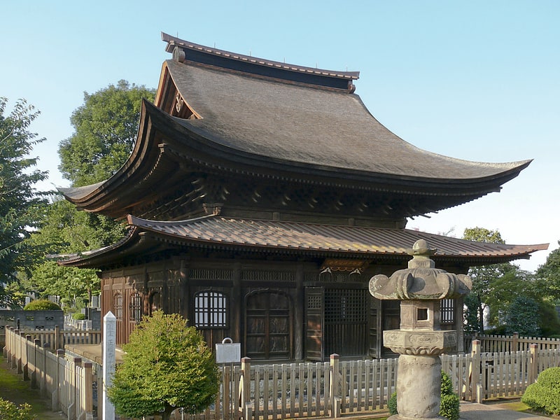 Temple in Higashimurayama, Japan