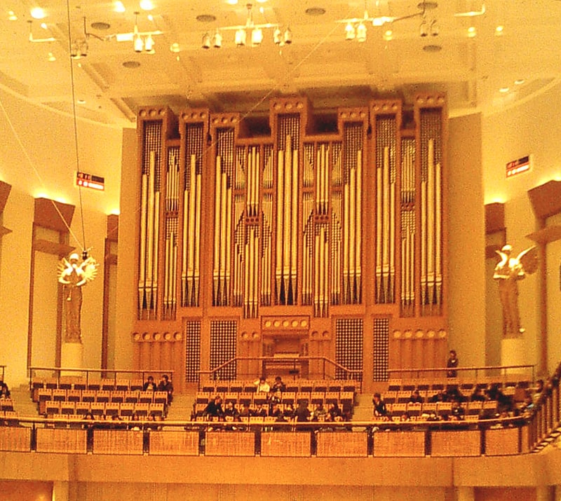 Concert hall in Tokorozawa, Japan