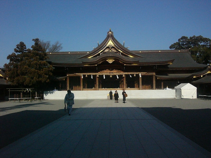 Świątynia szintoistyczna w Japonii