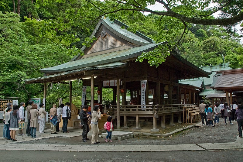Shinto shrine in Kamakura, Japan