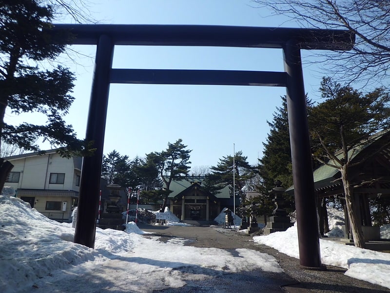 Shinto shrine in Ebetsu, Japan
