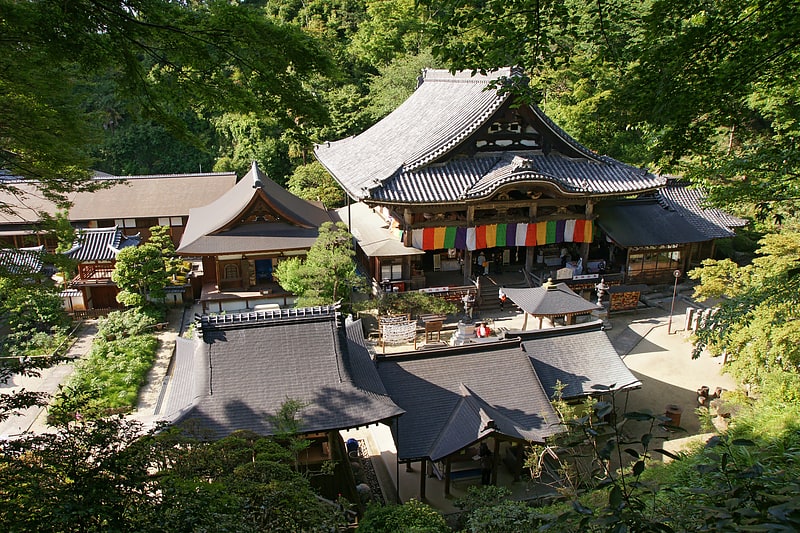 Buddhist temple in Asuka, Japan