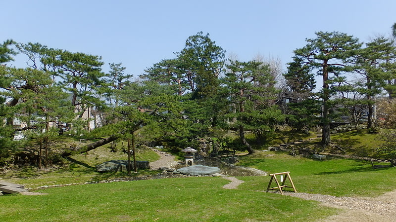 Garden in Akita, Japan