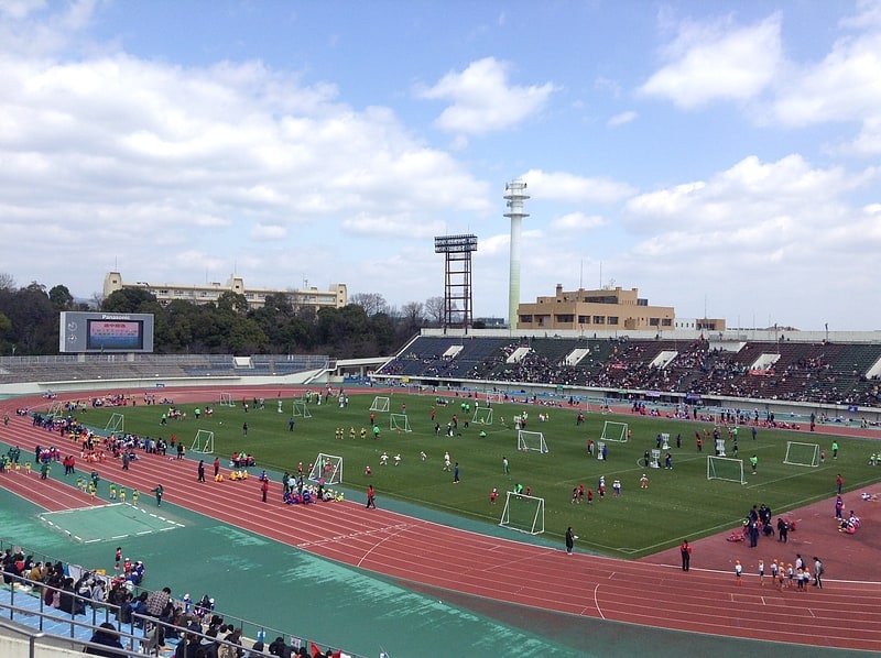 Stade de football à Suita, Japon