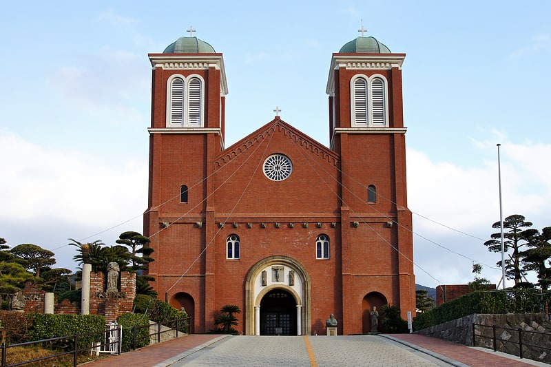 Kathedrale in Nagasaki, Japan