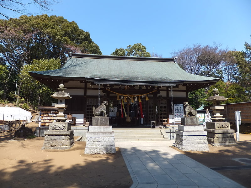 Shinto shrine in Chiba, Japan