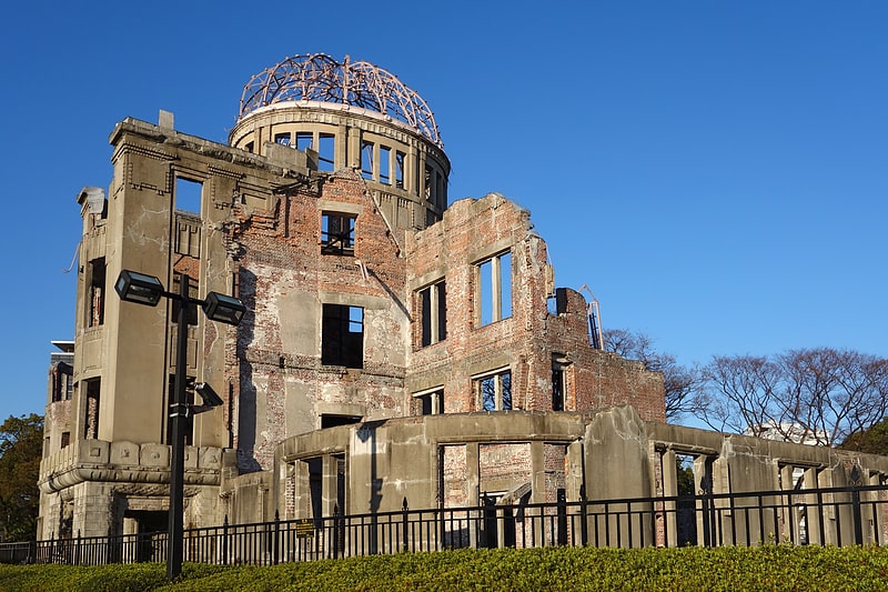 War memorial in Hiroshima, Japan