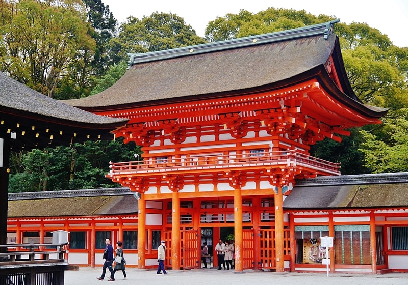 Sanctuaire religieux à Kyoto, Japon