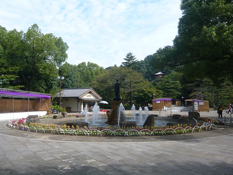 City park in Gifu, Japan
