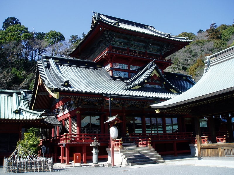 Sanctuaire religieux à Shizuoka, Japon