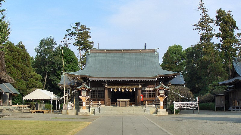 Sanctuaire religieux à Kumamoto, Japon