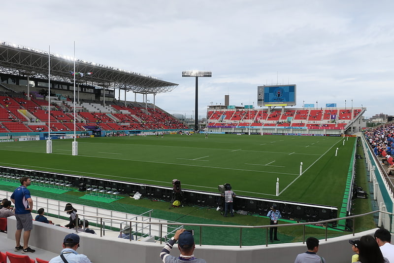 Stadium in Higashi-osaka, Japan