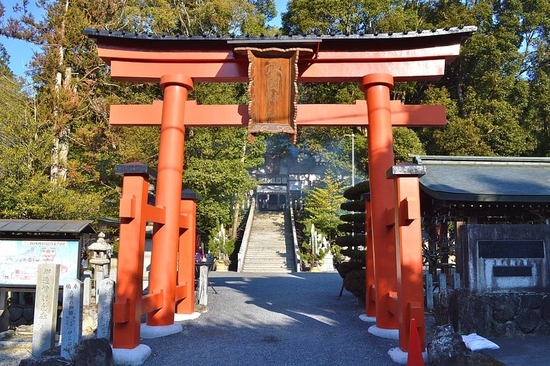 Shinto shrine in Iga, Mie, Japan