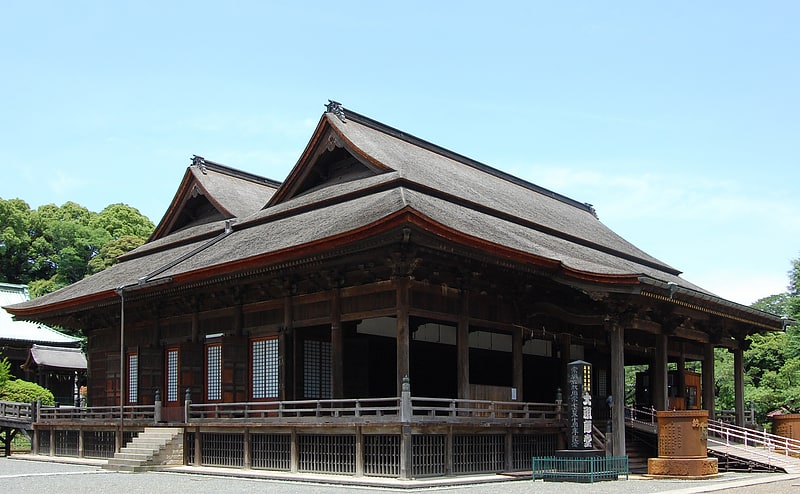 Tempel in Ichikawa, Japan