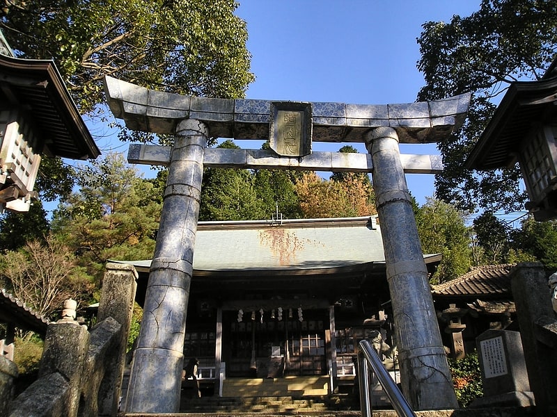 Shinto shrine in Arita, Japan