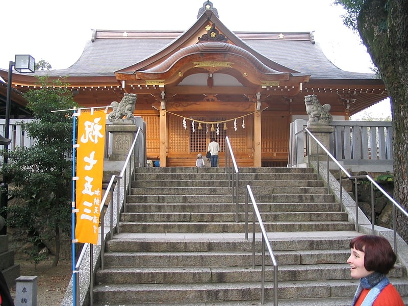 Shinto shrine in Gifu, Japan