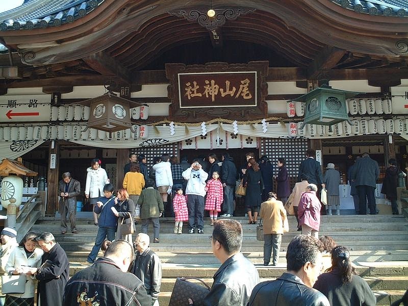 Shinto shrine in Kanazawa, Japan