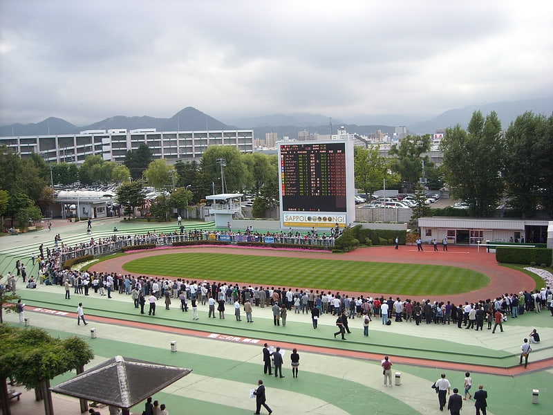 Racecourse in Sapporo, Japan