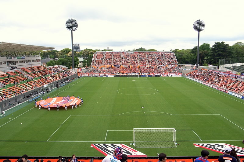Stade de football à Saitama, Japon