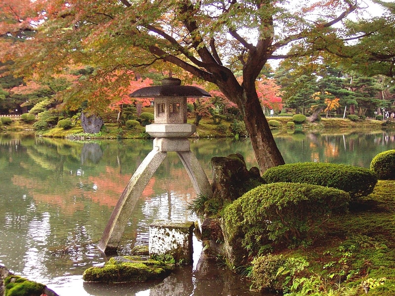 Garden in Kanazawa, Japan