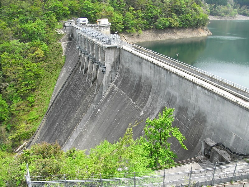 Weir in Akiōta, Hiroshima, Japan